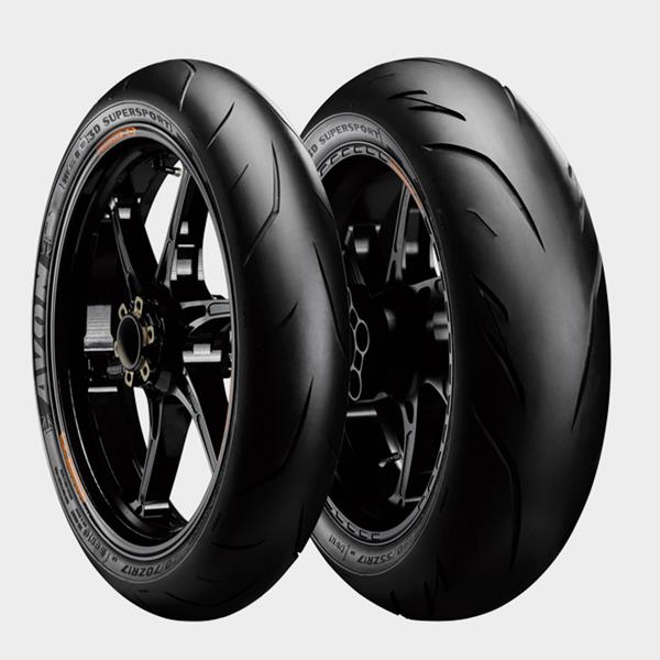 Motorkerékpár gumi avon