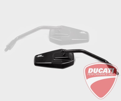 LSL motorkerékpár tükör LSL Gonia E - jeles fekete jobb
