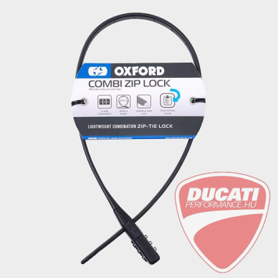 Oxford "Combi Zip" zár fekete