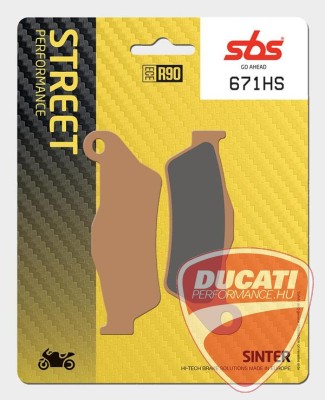 SBS fékbetét 671HS STREETexcel