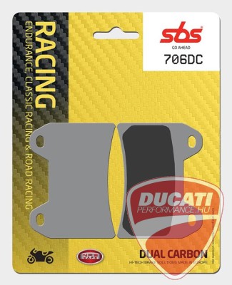 SBS RACING fékbetét 706DC Dual Carbon