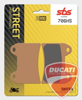 SBS fékbetét 706HS STREETexcel