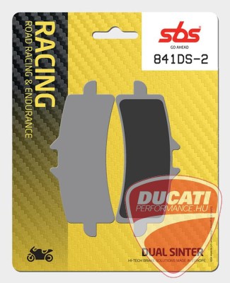 SBS RACING fékbetét 841DS-2 DualSinter